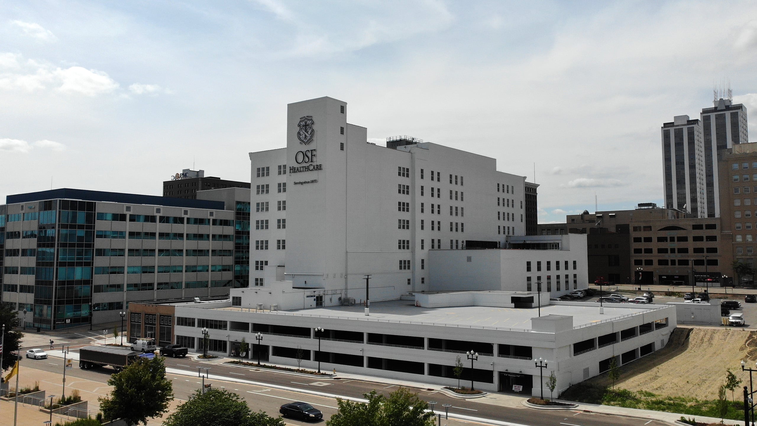 OSF Healthcare Ministry Headquarters Parking Deck Restoration